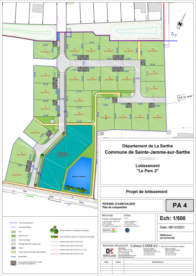 SAINTE JAMME SUR SARTHE 2 Foncier Am nagement